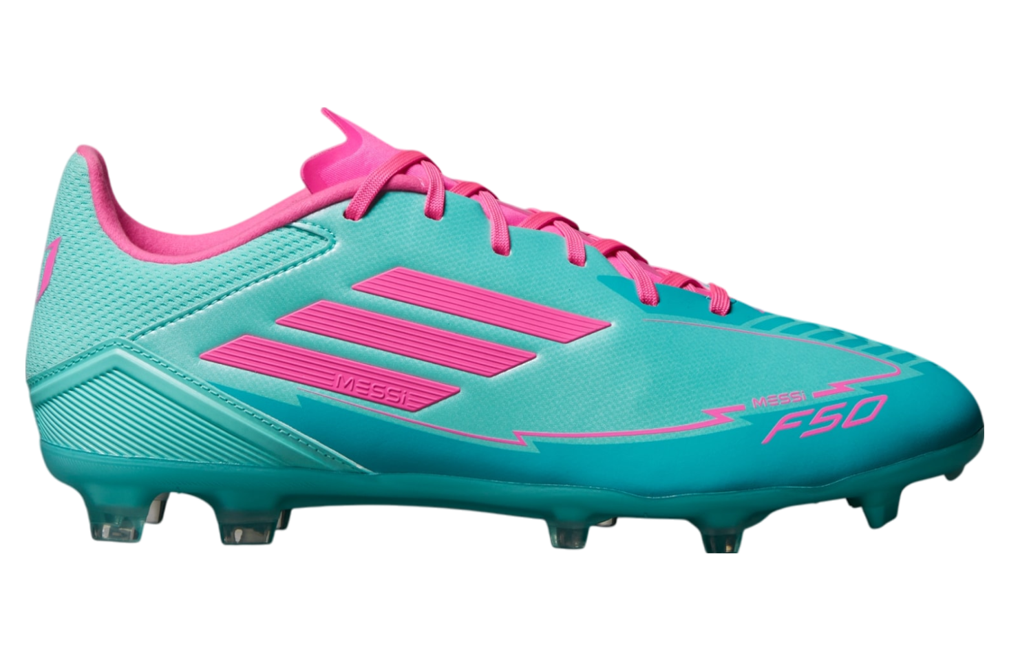 Adidas F50 League Messi Fg/mg Flash Aqua / Lucid Pink