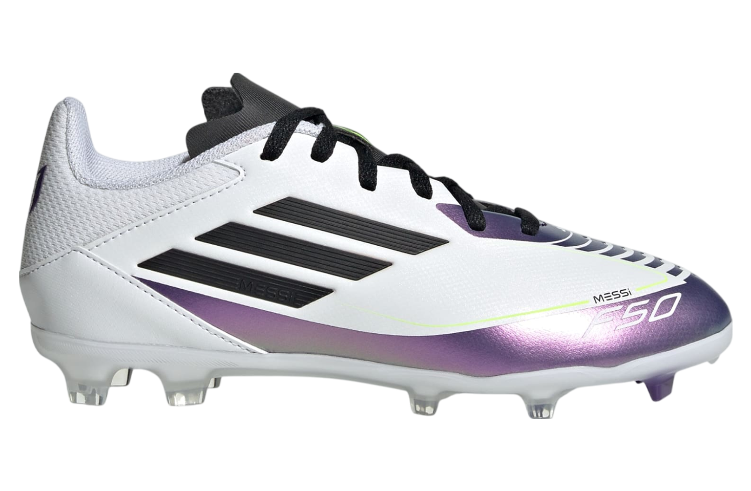 Adidas F50 League Messi FG/MG   GS Cloud White / Core Black