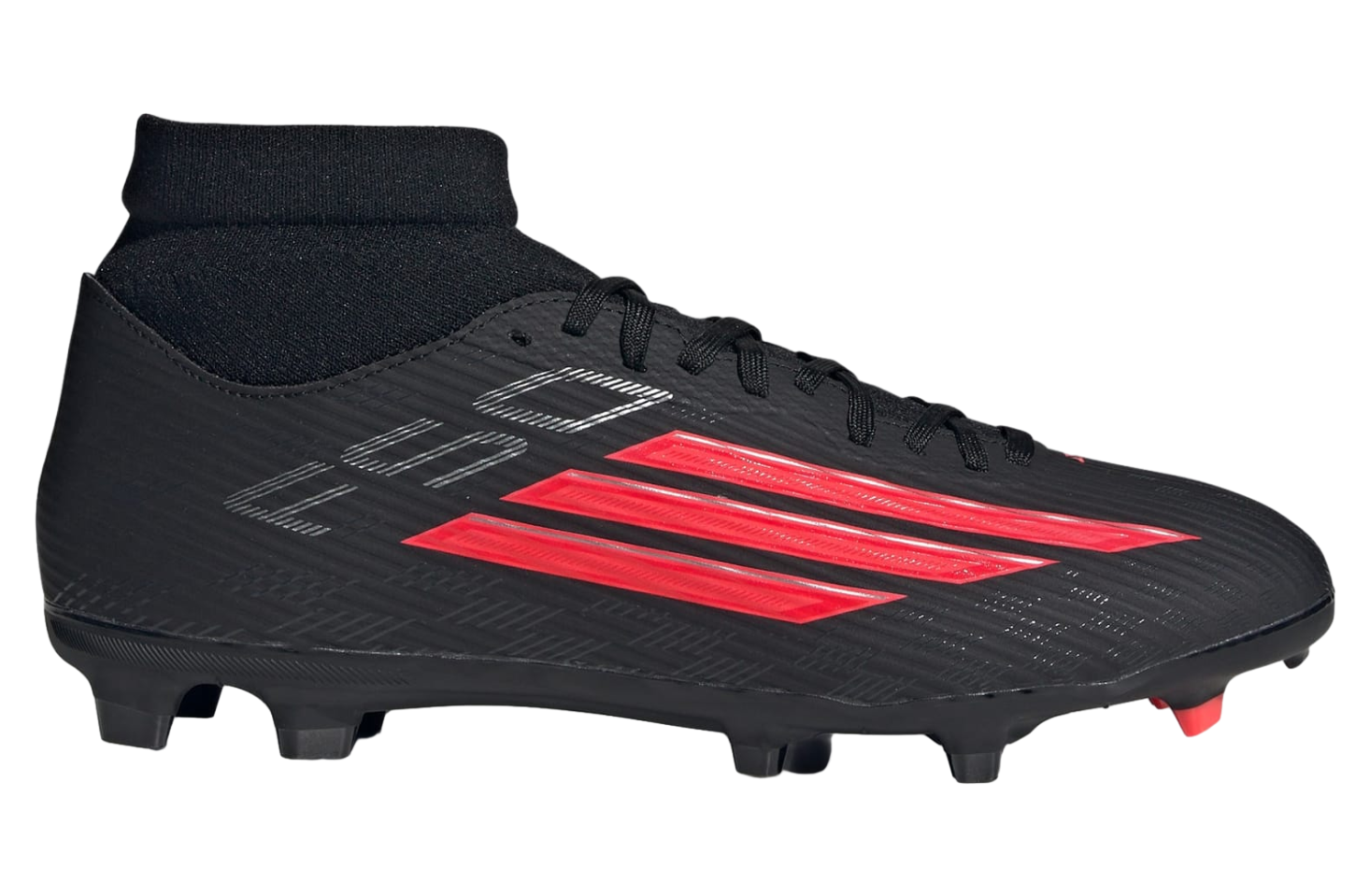 Adidas F50 League Mid Cut FG / Multi Ground Core Black / Lucid Red