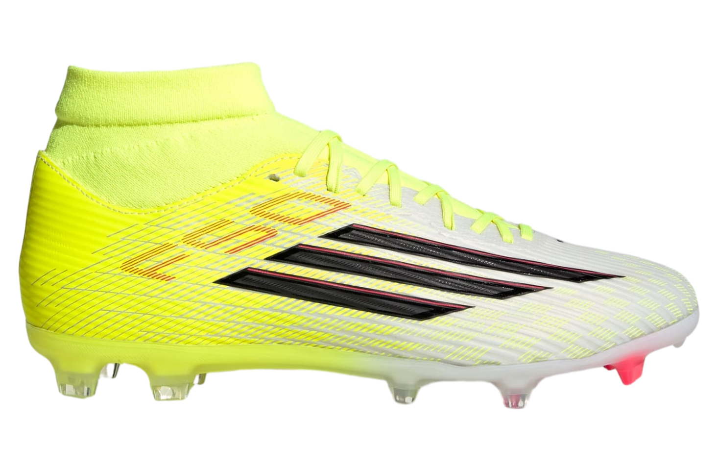 Adidas F50 League Mid Cut FG / Multi Ground Team Solar Yellow 2 / Core Black