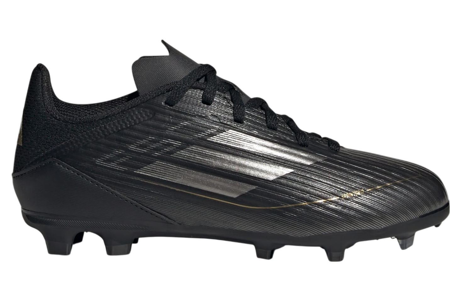 Adidas F50 League Multi-Ground GS Core Black / Iron Metallic