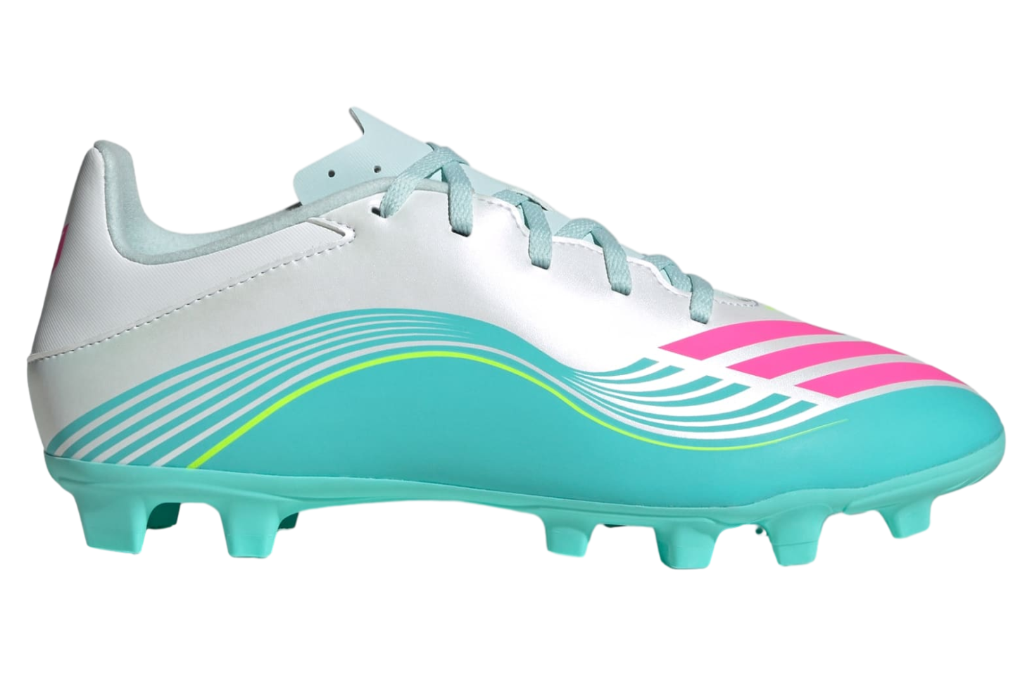 Adidas F50 Messi Club FG / Multi Ground Cloud White / Lucid Pink