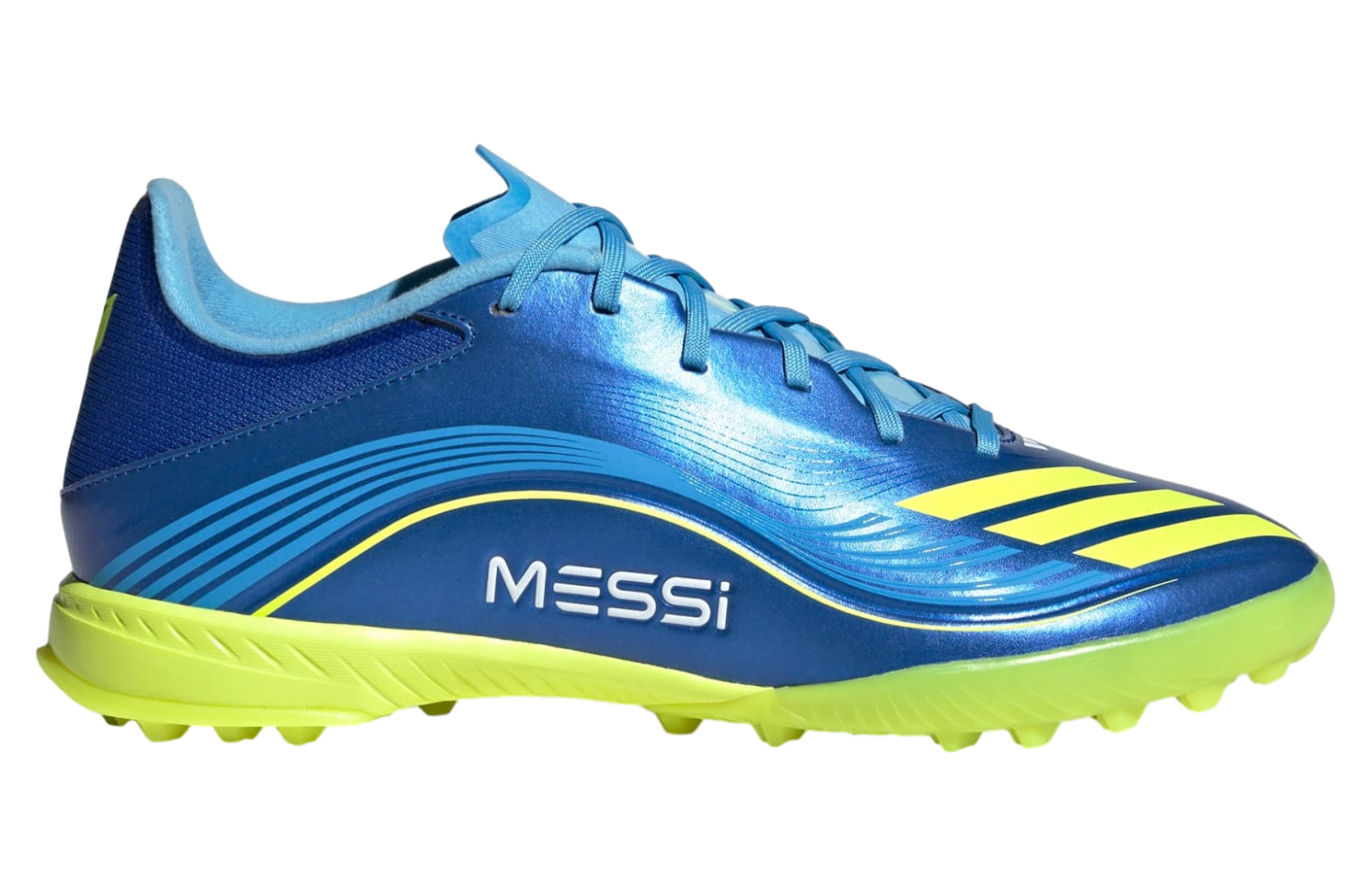 Adidas F50 Messi League Turf Royal Blue / Solar Yellow