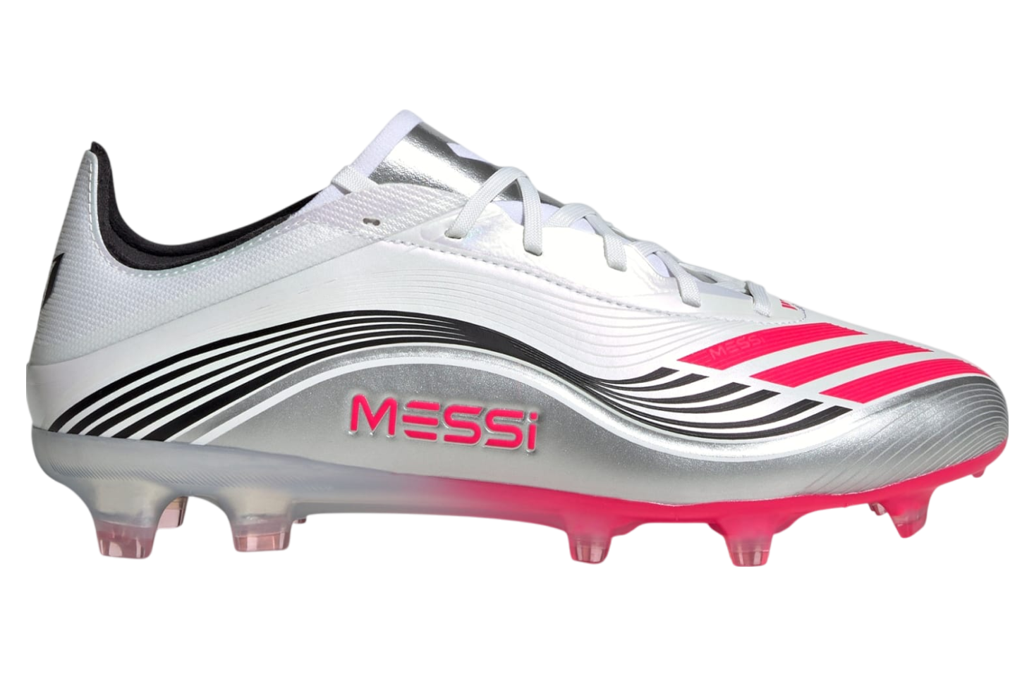 Adidas F50 Messi Pro FG Cloud White / Lucid Red