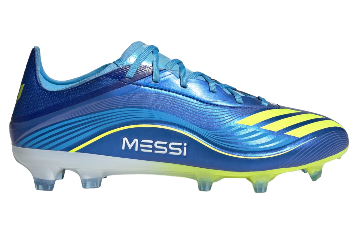 Adidas F50 Messi Pro FG Royal Blue / Solar Yellow