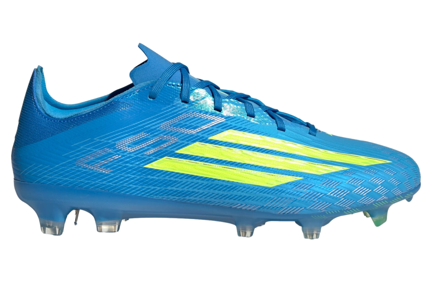 Adidas F50 Pro FG Lucid Ray Blue / Team Solar Yellow 2