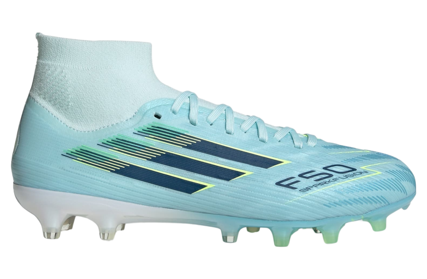 Adidas F50 Sparkfusion Pro Mid Cut FG / Artificial Ground WMNS Almost Blue / Dusky Petrol