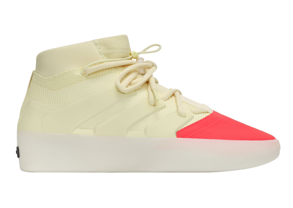 adidas Fear of God Athletics 1 Basketball Desert Yellow Indiana Red