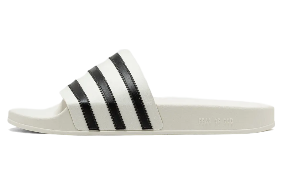 Adidas Fear Of God Athletics Adilette Cream White