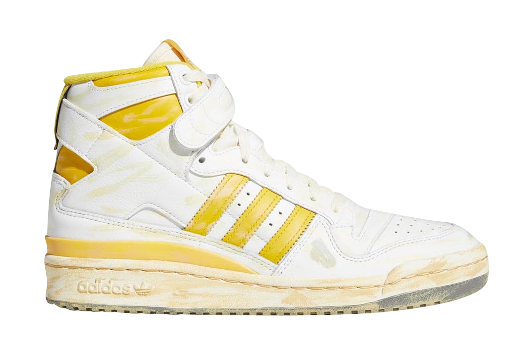 yellow high top sneakers