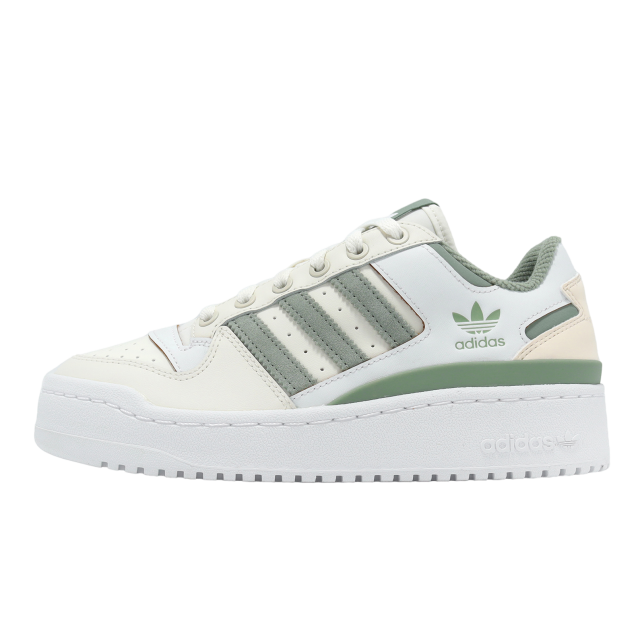 Adidas Forum Bold Stripes W Off White / Silver Green