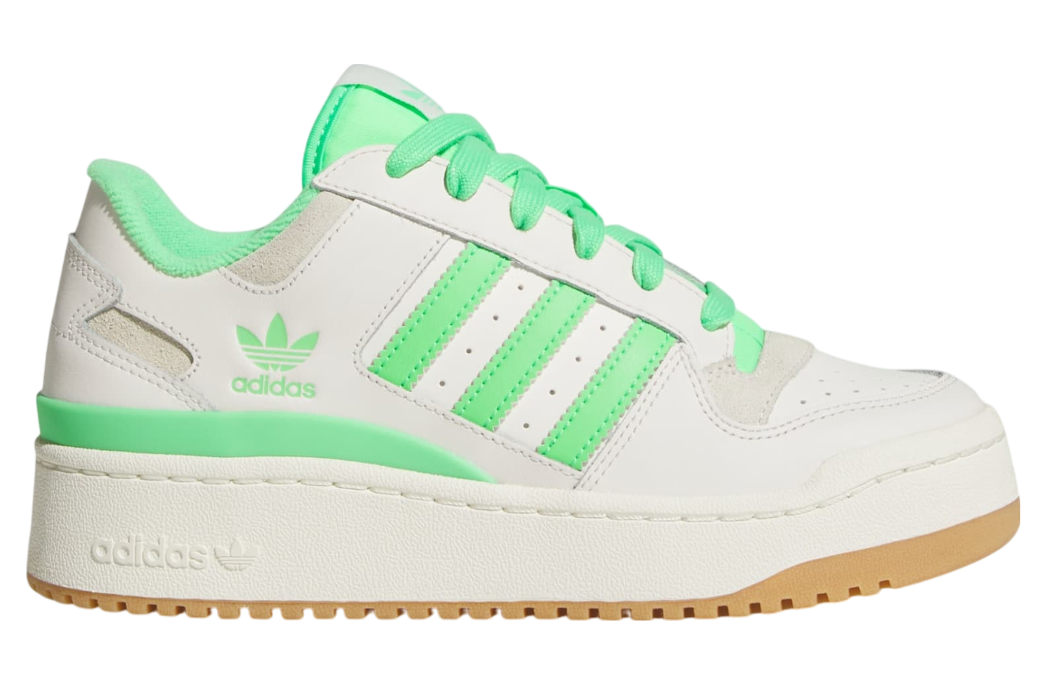 Adidas Forum Bold Stripes WMNS Cloud White / Green