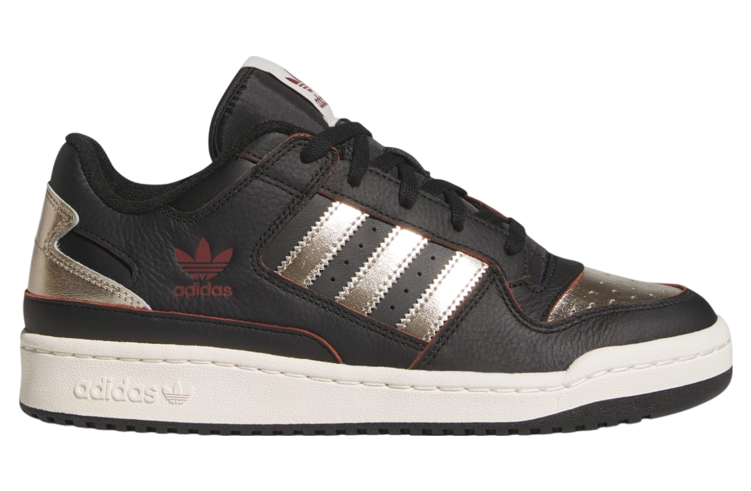 Adidas Forum Low CL Core Black / Cyber Metallic