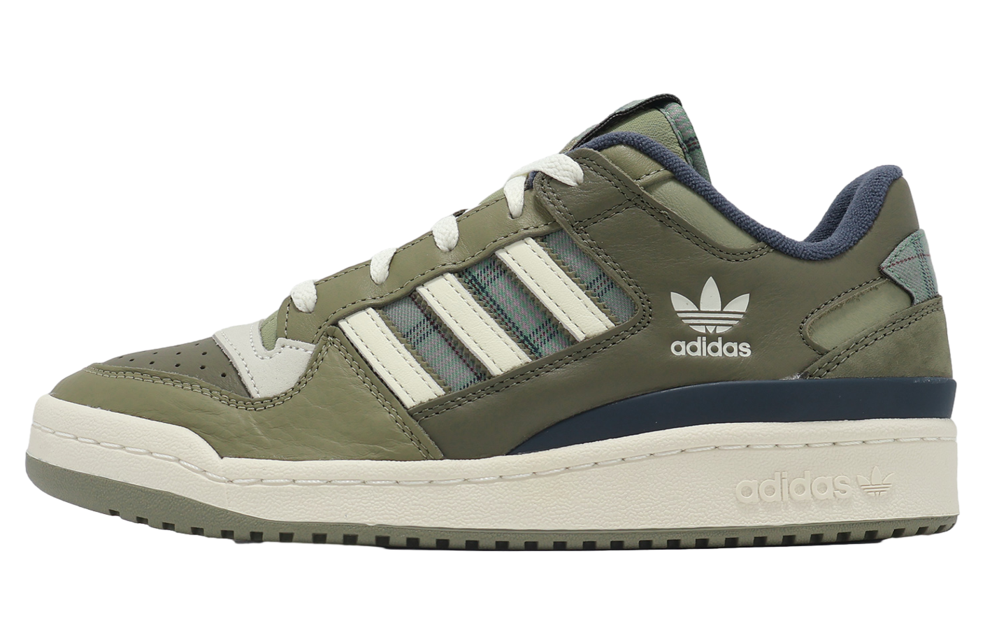 Adidas Forum Low CL Green Oxidized / Off White