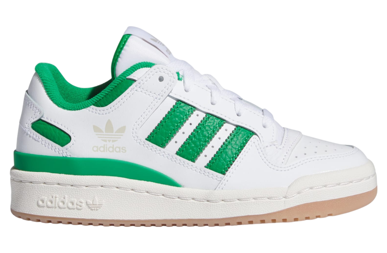 Adidas Forum Low Cl Gs Cloud White / Green