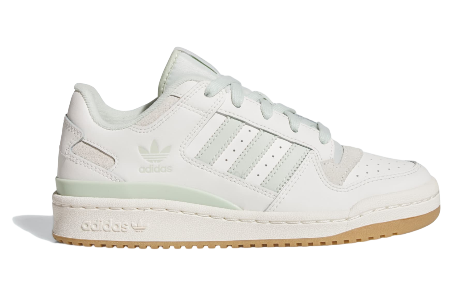 Adidas Forum Low CL WMNS Cloud White / Linen Green