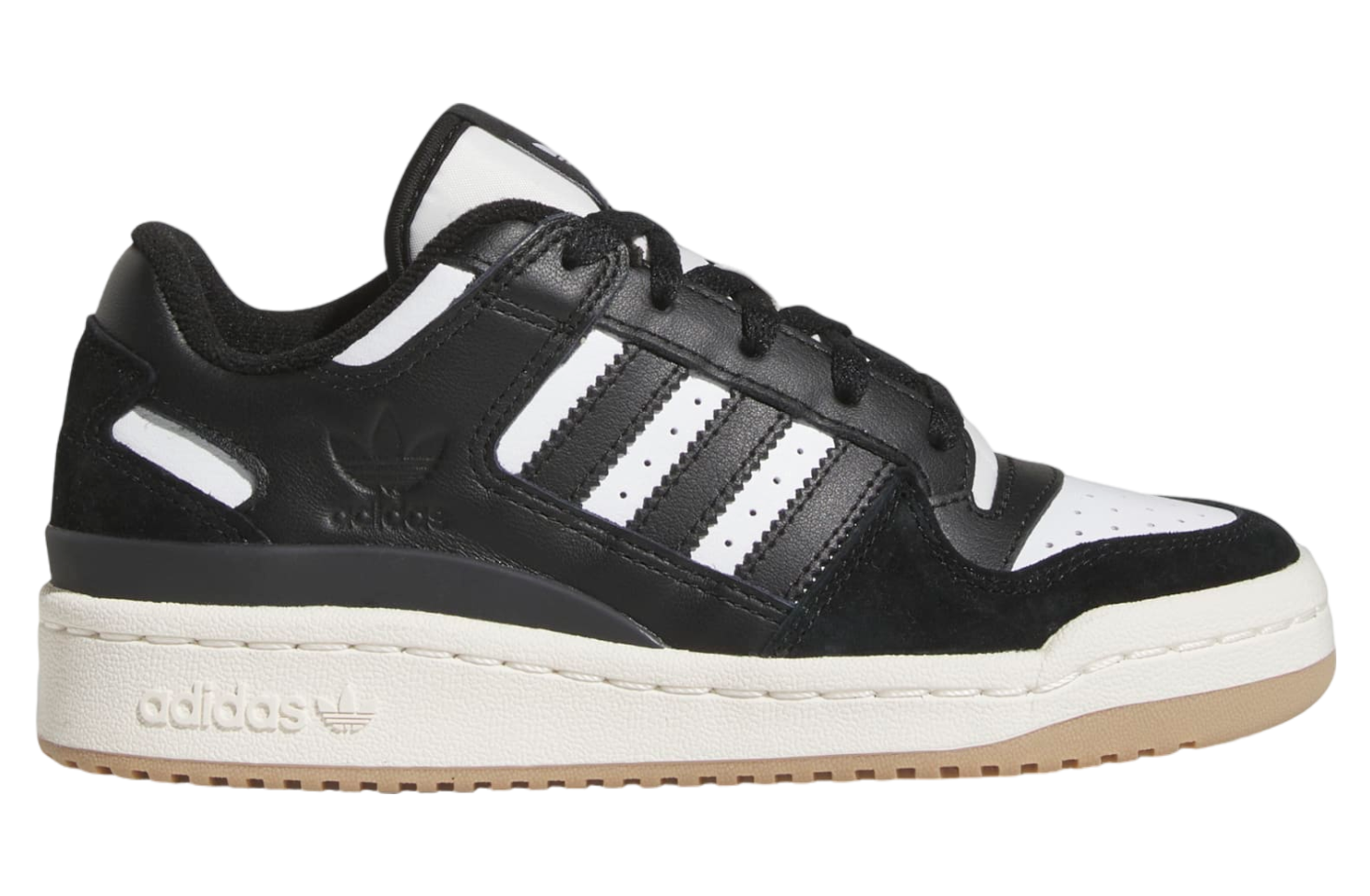 Adidas Forum Low Gs Core Black / Cloud White