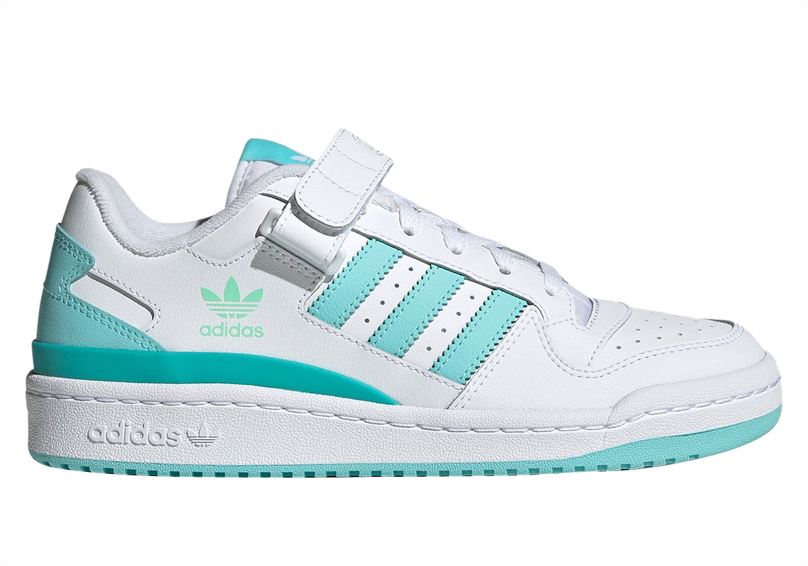 adidas Forum Low White Teal GY3669
