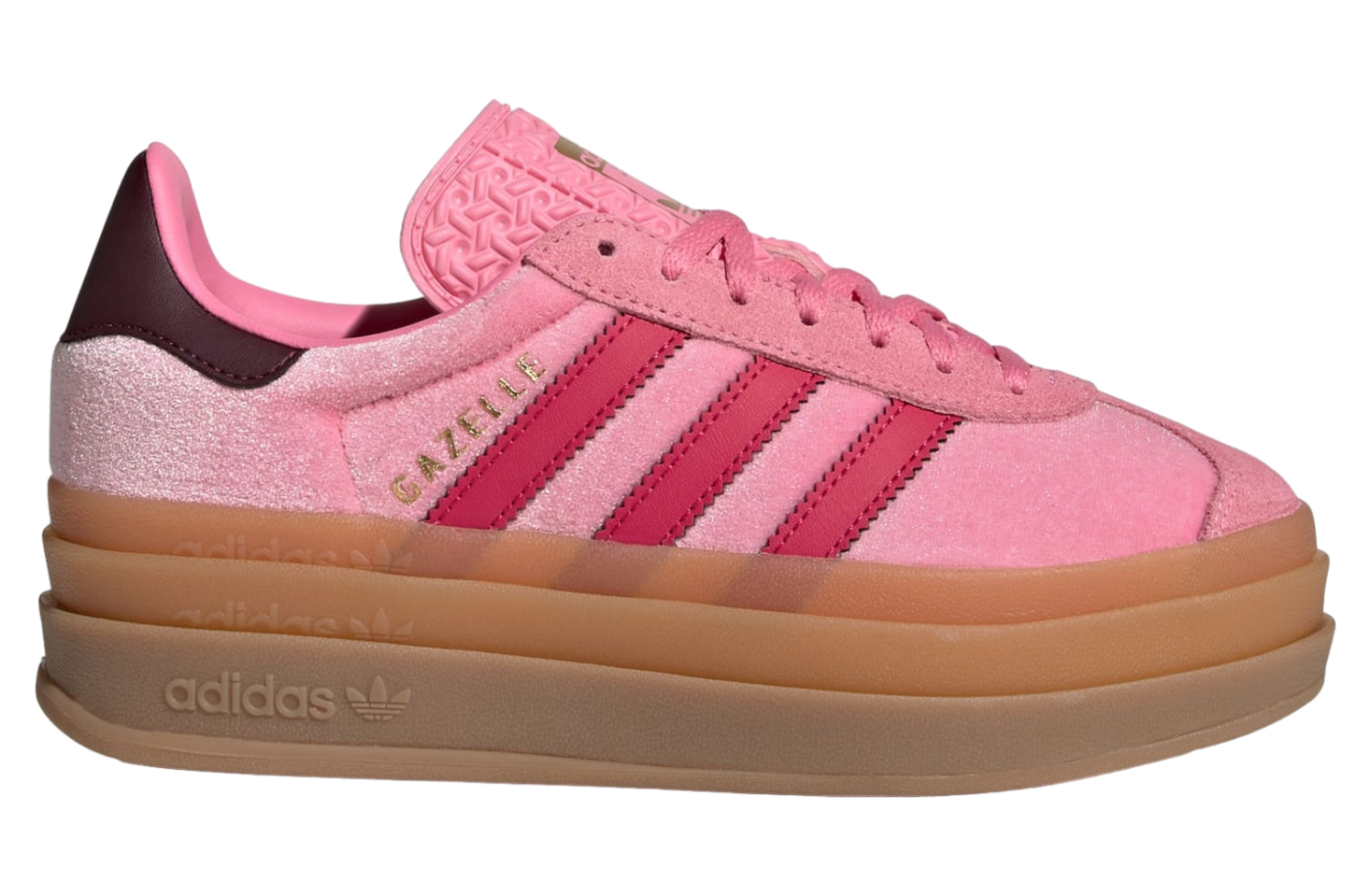 Adidas Gazelle Bold GS Bliss Pink / Ruby Red