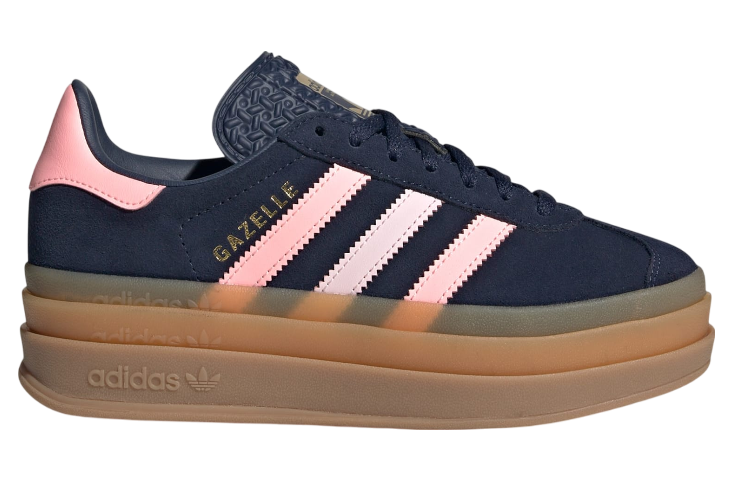 Adidas Gazelle Bold GS Night Indigo / Glow Pink