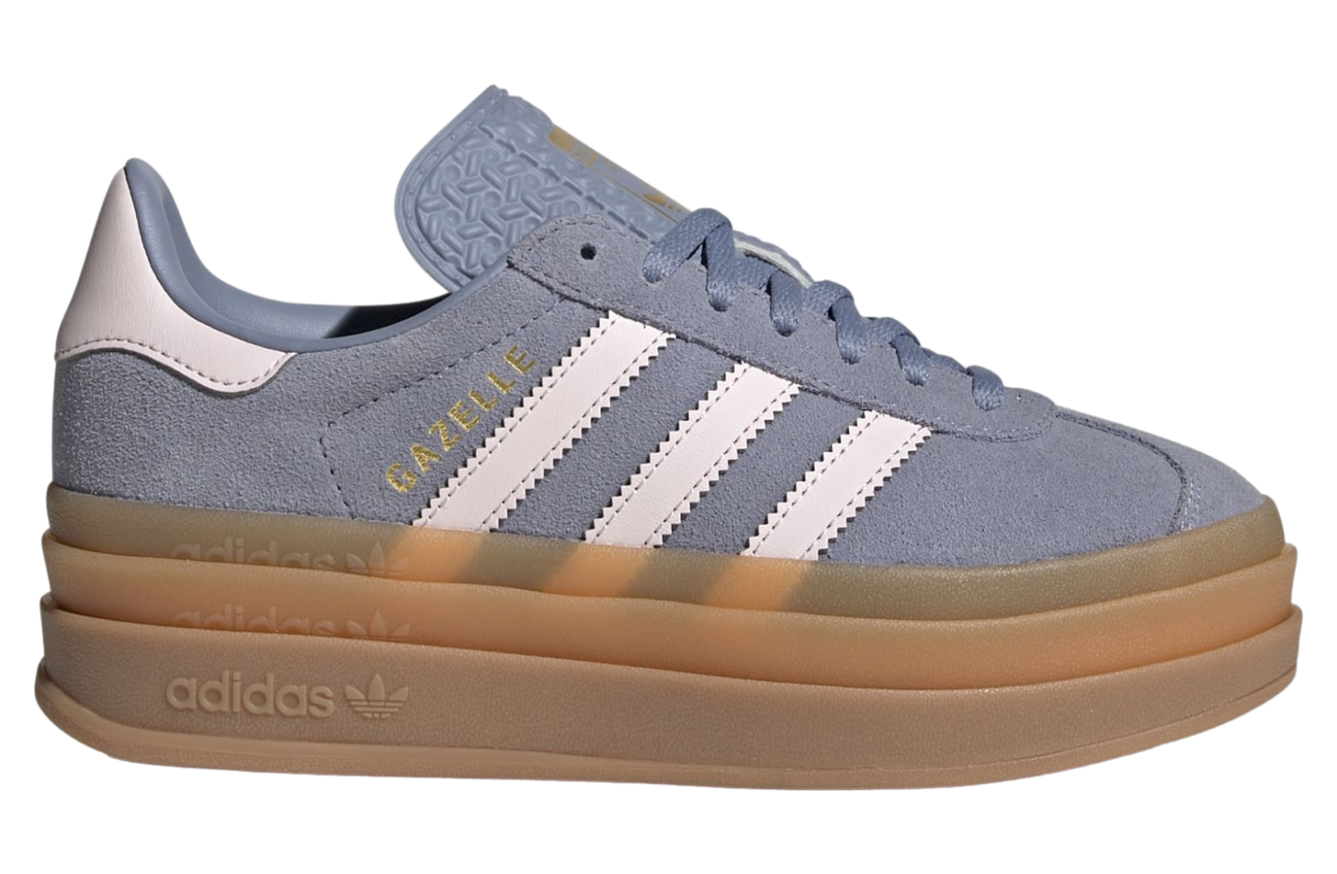 Adidas Gazelle Bold GS Silver Violet / Almost Pink