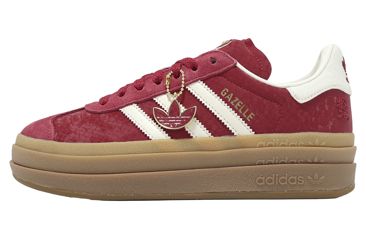 Adidas Gazelle Bold W WMNS Active Maroon / Cream White