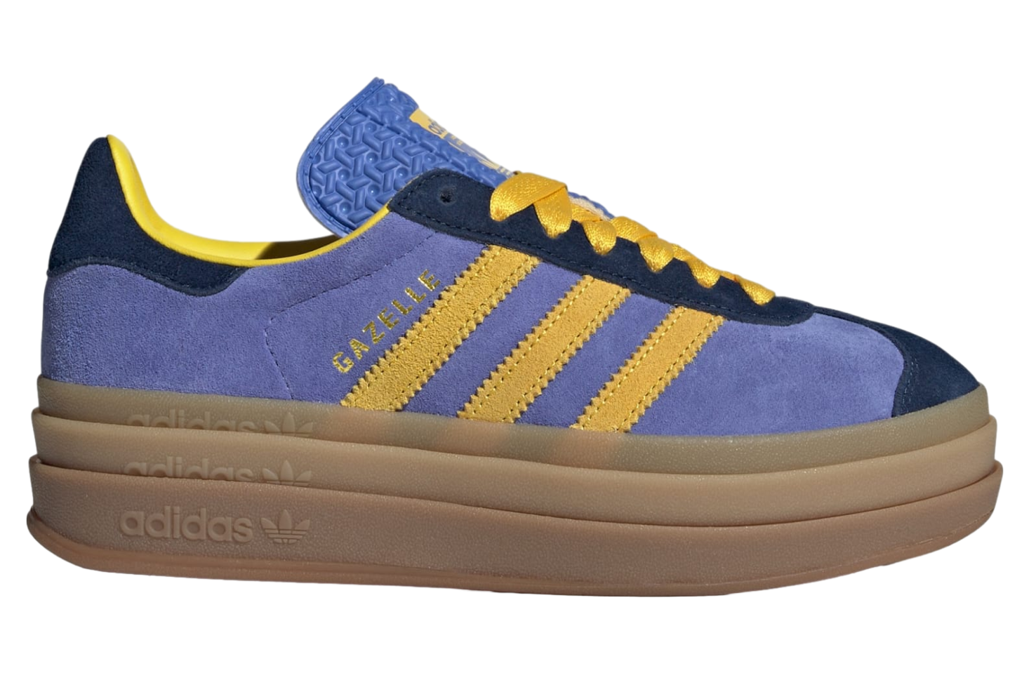 Adidas Gazelle Bold WMNS Night Indigo / Eqt Yellow