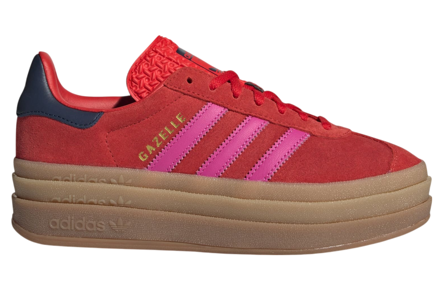 Adidas Gazelle Bold WMNS Red / Semi Lucid Fuchsia