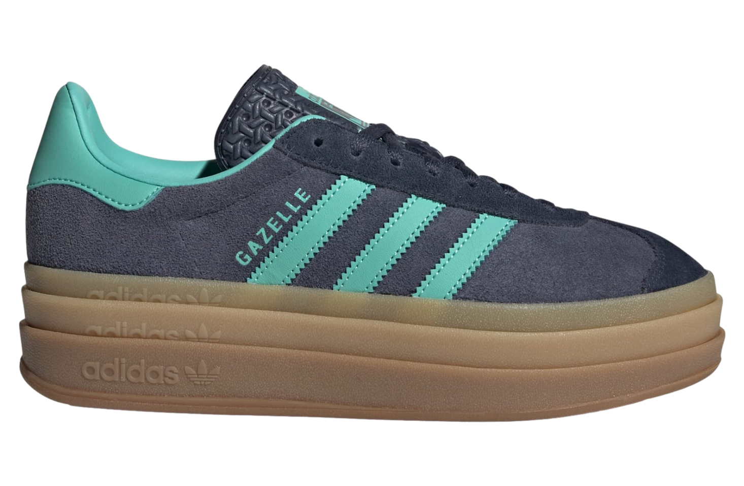 Adidas Gazelle Bold WMNS Shadow Navy / Acid Mint