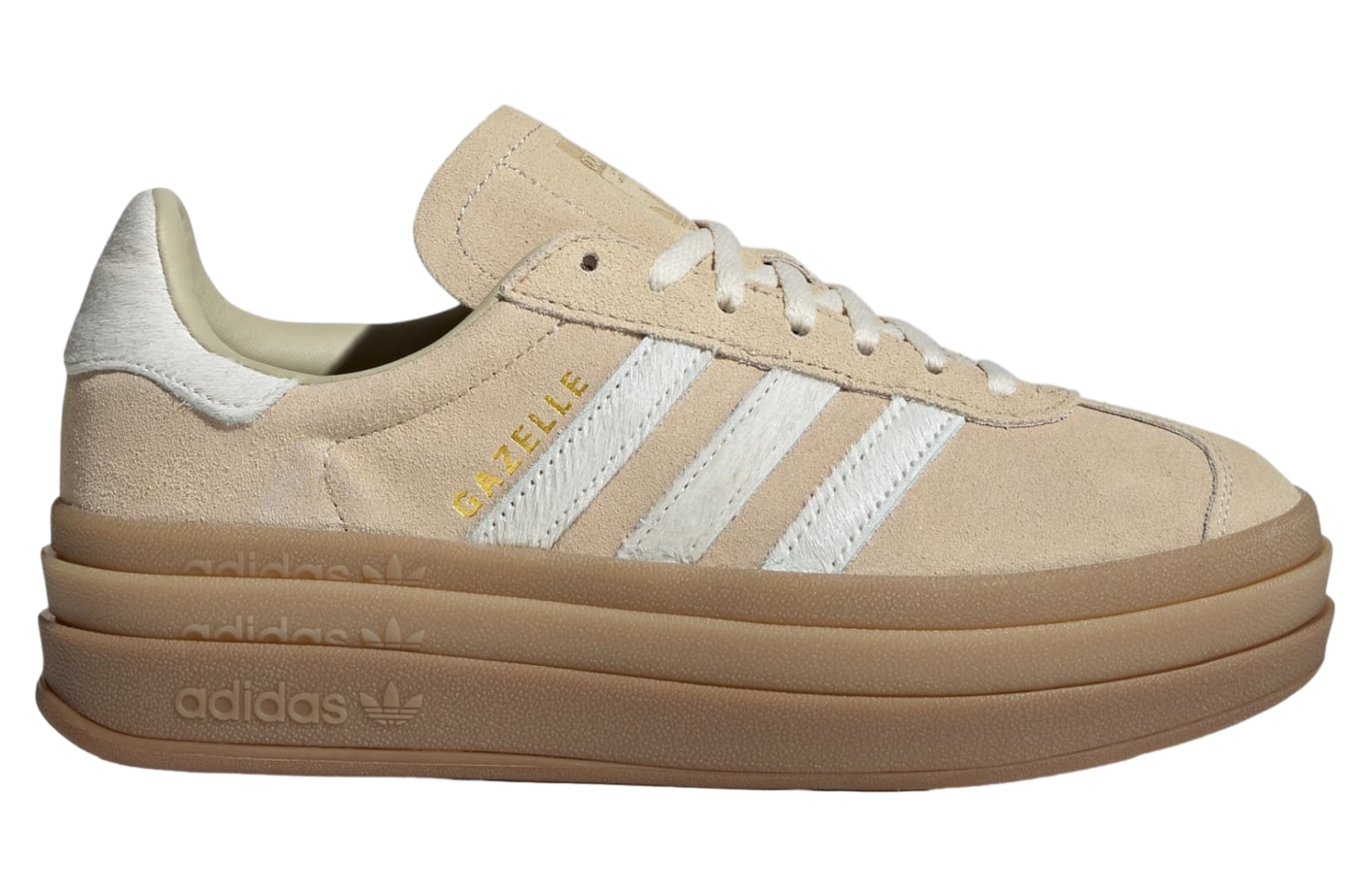 Adidas Gazelle Bold WMNS Stone Khaki / Cream White