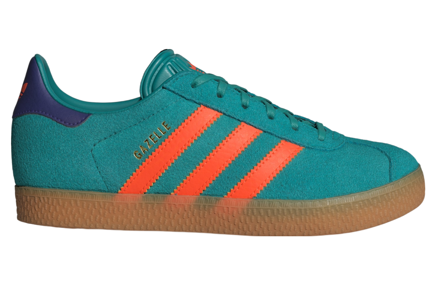 Adidas Gazelle GS Pure Teal / Impact Orange
