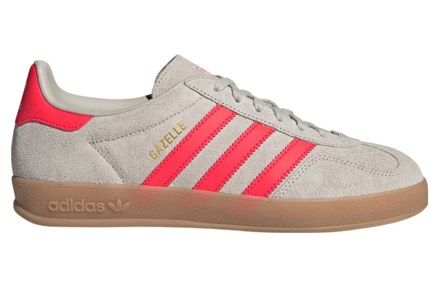 Adidas Gazelle Indoor Beige / Lucid Red