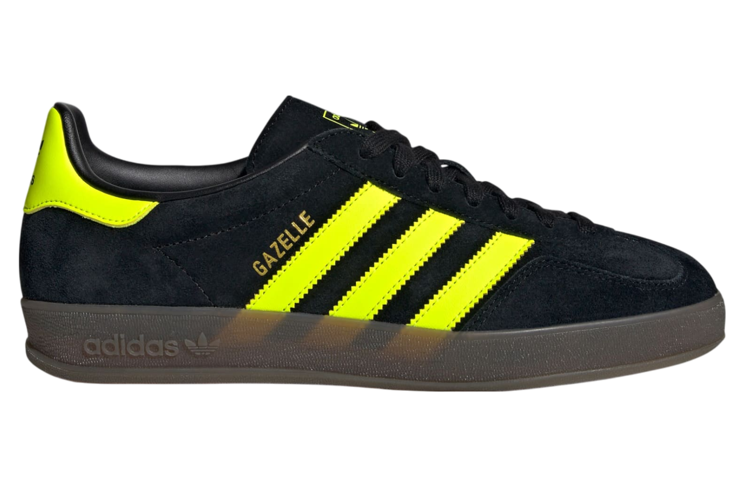 Adidas Gazelle Indoor Core Black / Solar Yellow - Jul 2025 Adidas Gazelle Indoor Core Black / Solar Yellow - Jul 2025