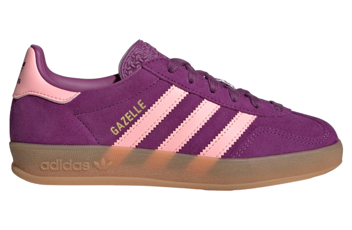 Adidas Gazelle Indoor GS Rich Mauve / Glow Pink