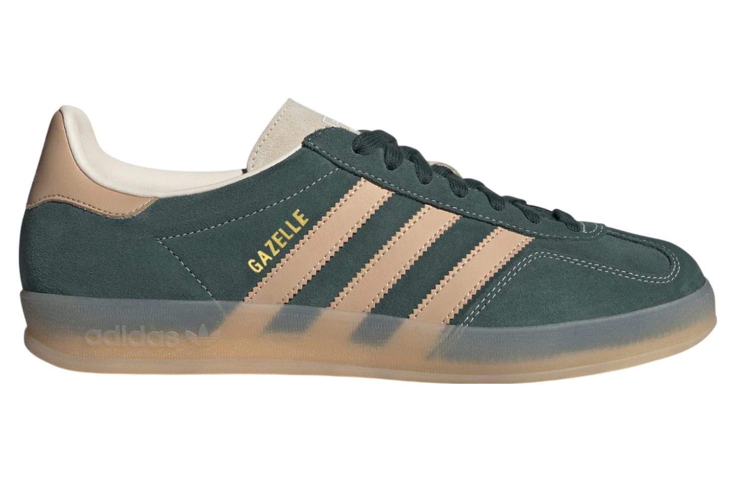 Adidas Gazelle Indoor Shadow Green / Warm Sandstone