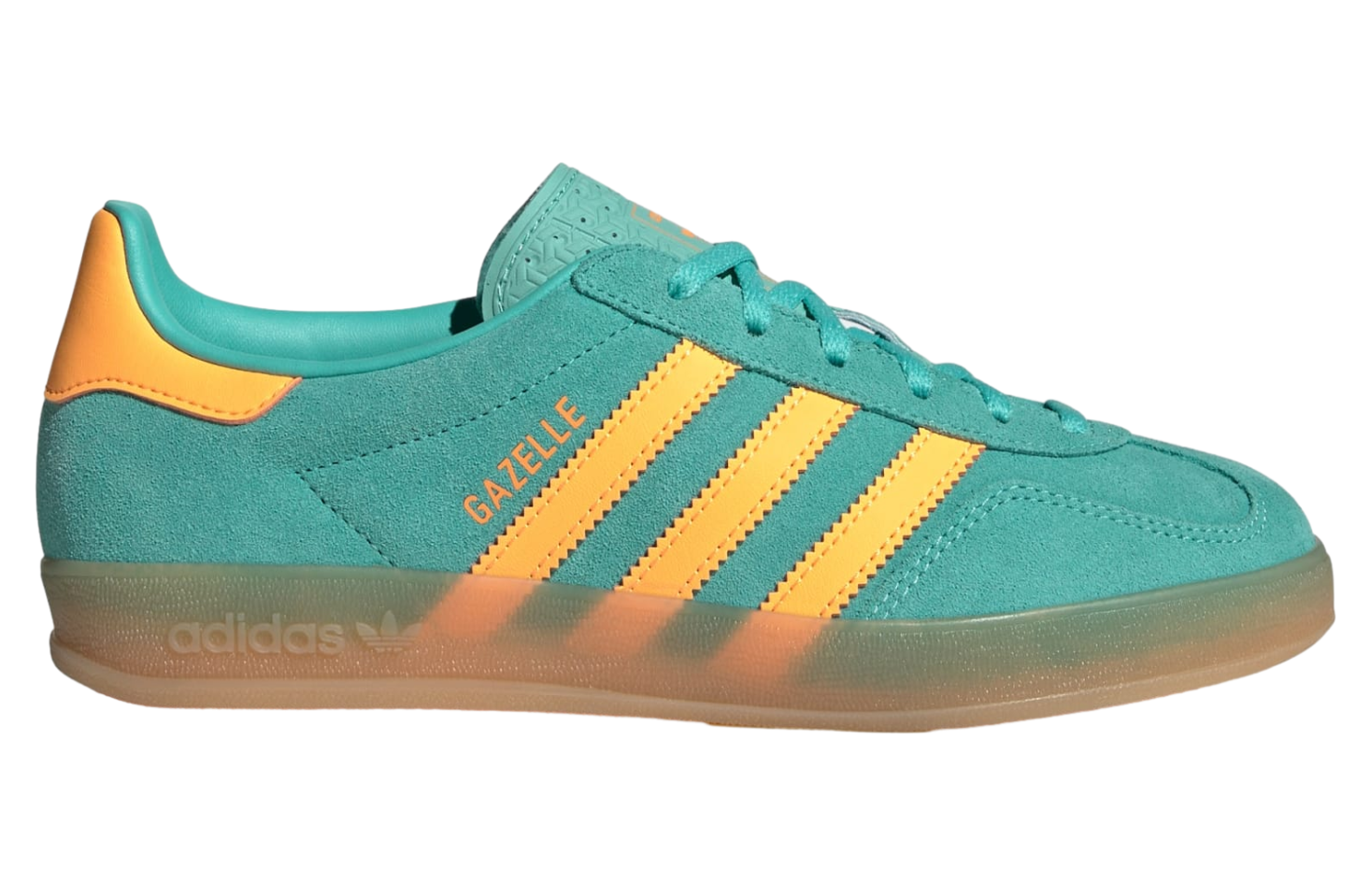 Adidas Gazelle Indoor WMNS Acid Mint / Flash Orange