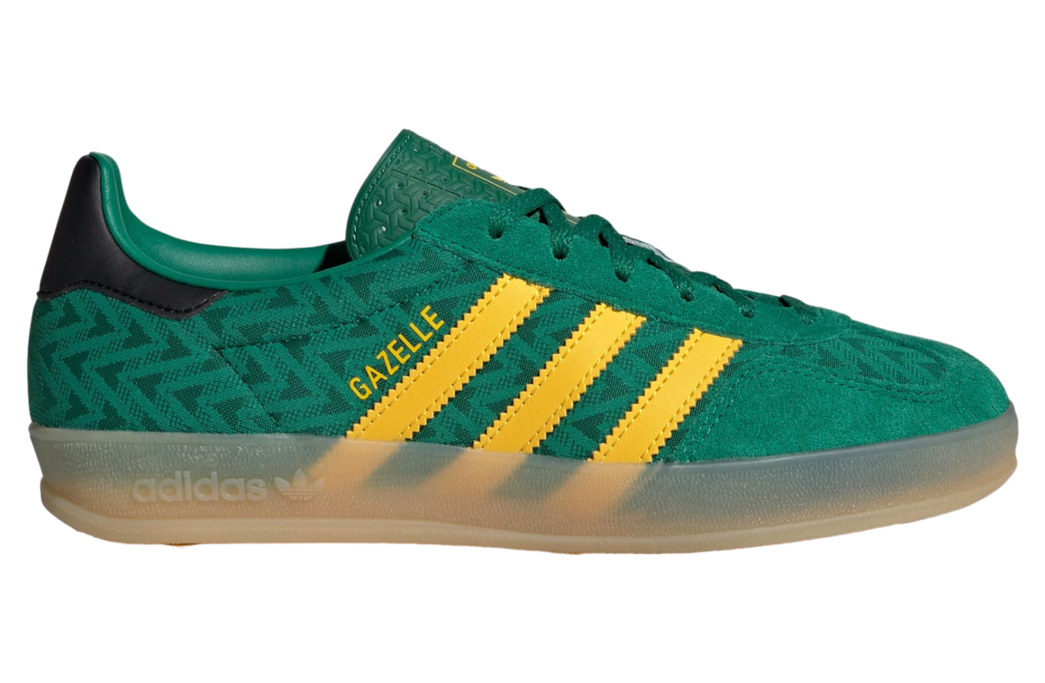 Adidas Gazelle Indoor WMNS Bold Green / Eqt Yellow