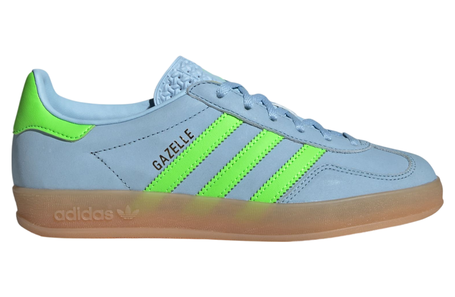 Adidas Gazelle Indoor WMNS Clear Sky / Solar Green