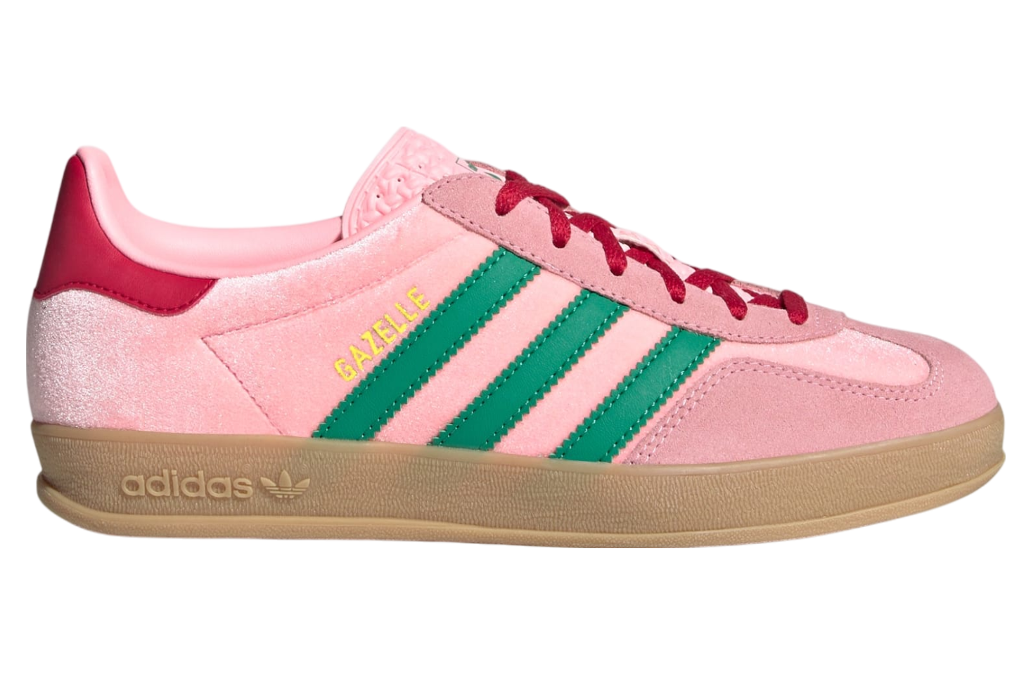 Adidas Gazelle Indoor WMNS Court Green / Glow Pink