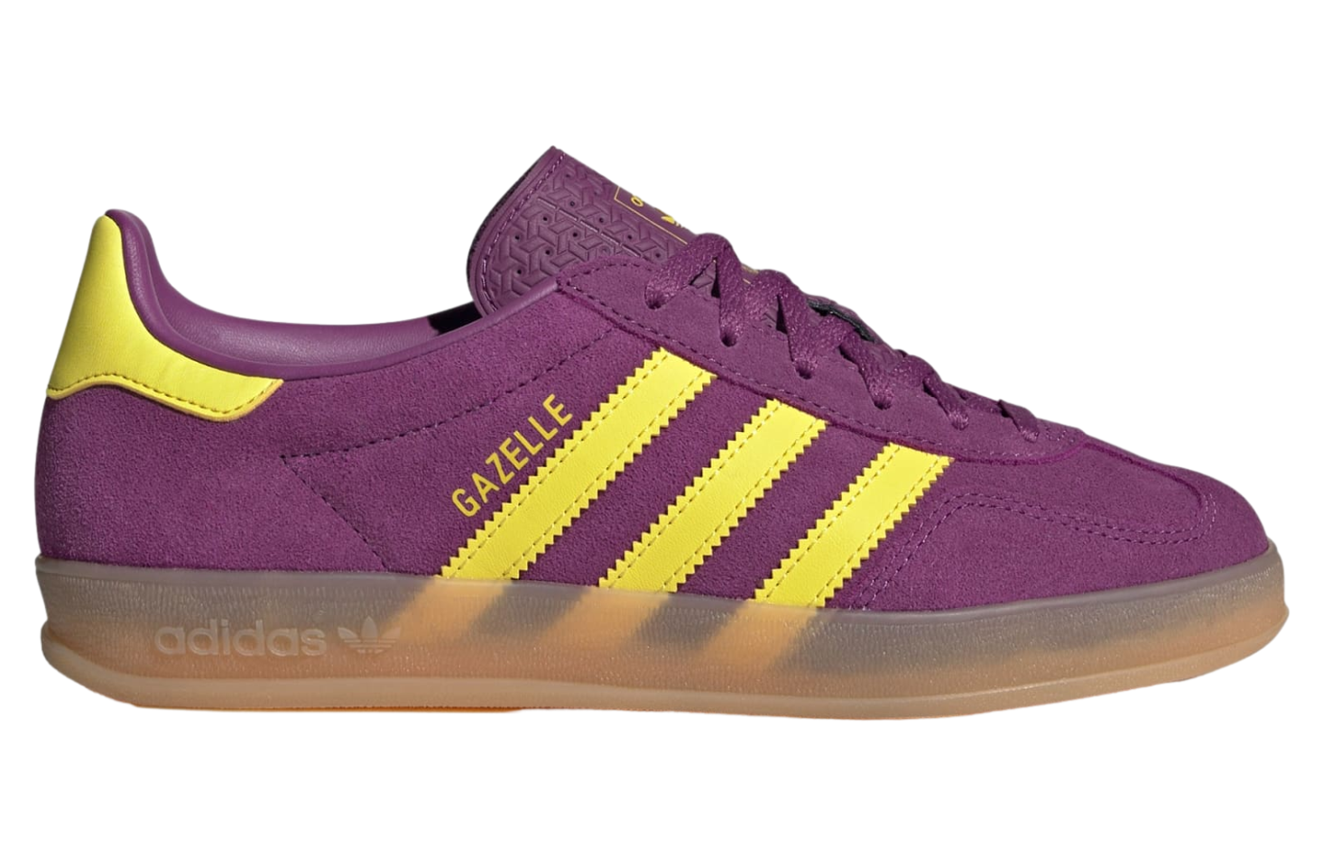 Adidas Gazelle Indoor WMNS Rich Mauve / Bright Yellow
