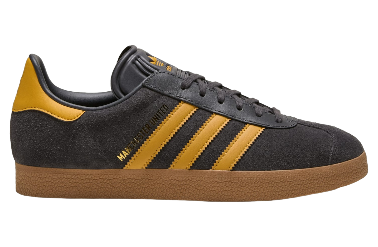 Adidas Gazelle Manchester United Utility Black / Preloved Yellow