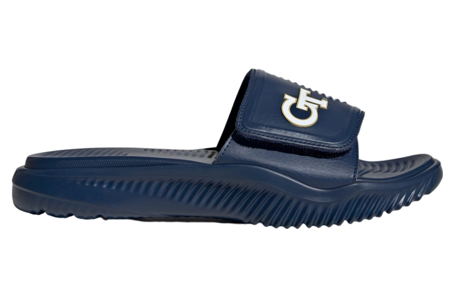 Adidas Georgia Tech Alphabounce Slide 2.0 WMNS Team Navy Blue 2 / Team Sand