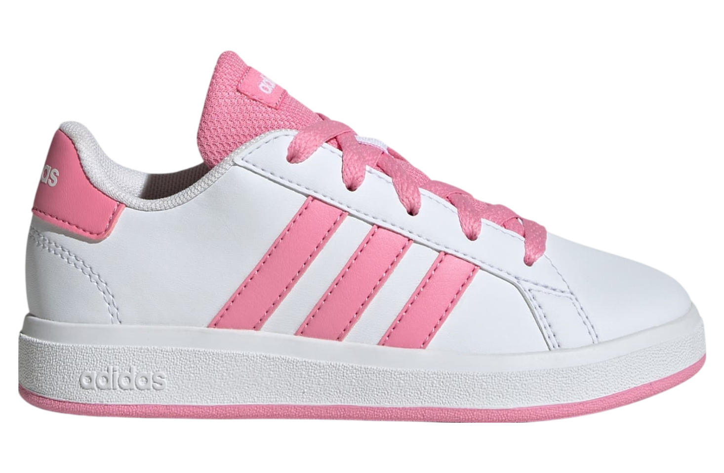 Adidas Grand Court Lifestyle Lace-Up GS Cloud White / Bliss Pink