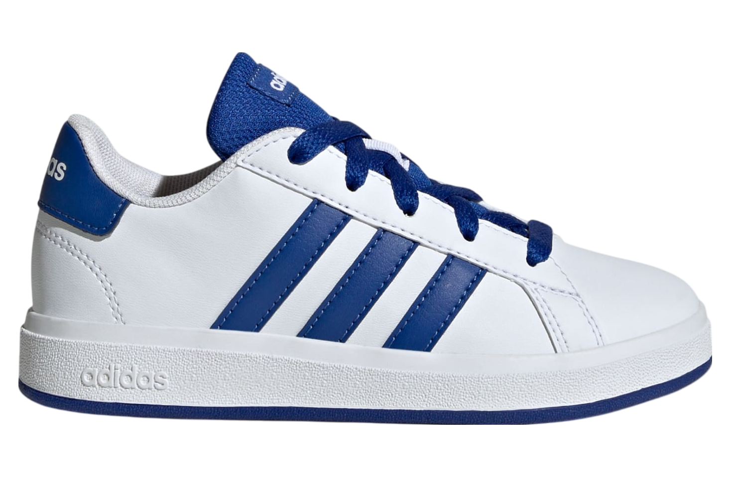 Adidas Grand Court Lifestyle Lace-Up GS Cloud White / Royal Blue