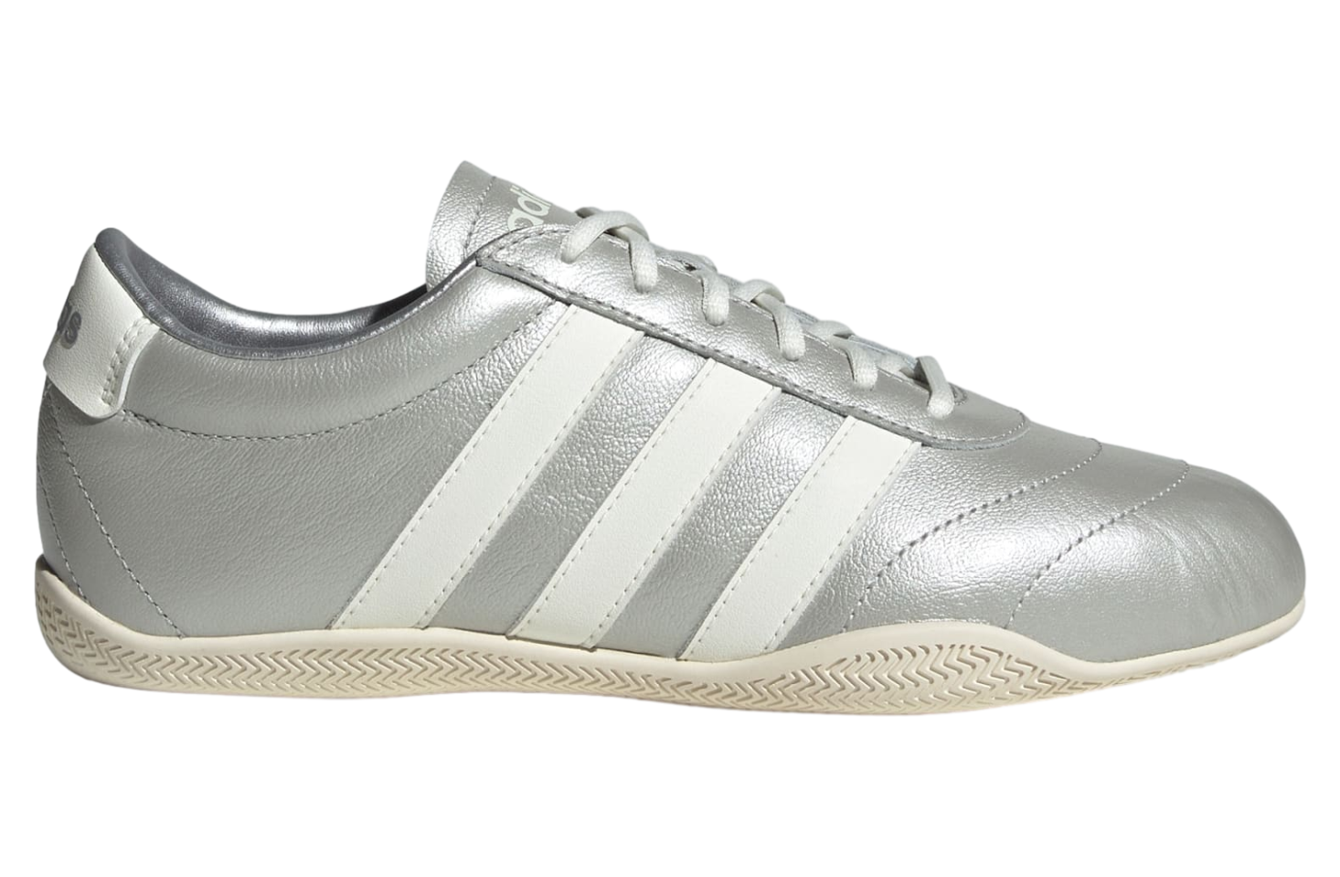 Adidas Grand Court Lo WMNS Silver Metallic / Off White