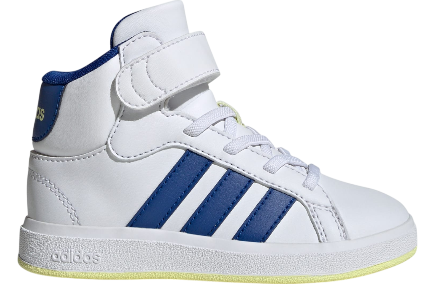 Adidas Grand Court Mid GS Cloud White / Royal Blue