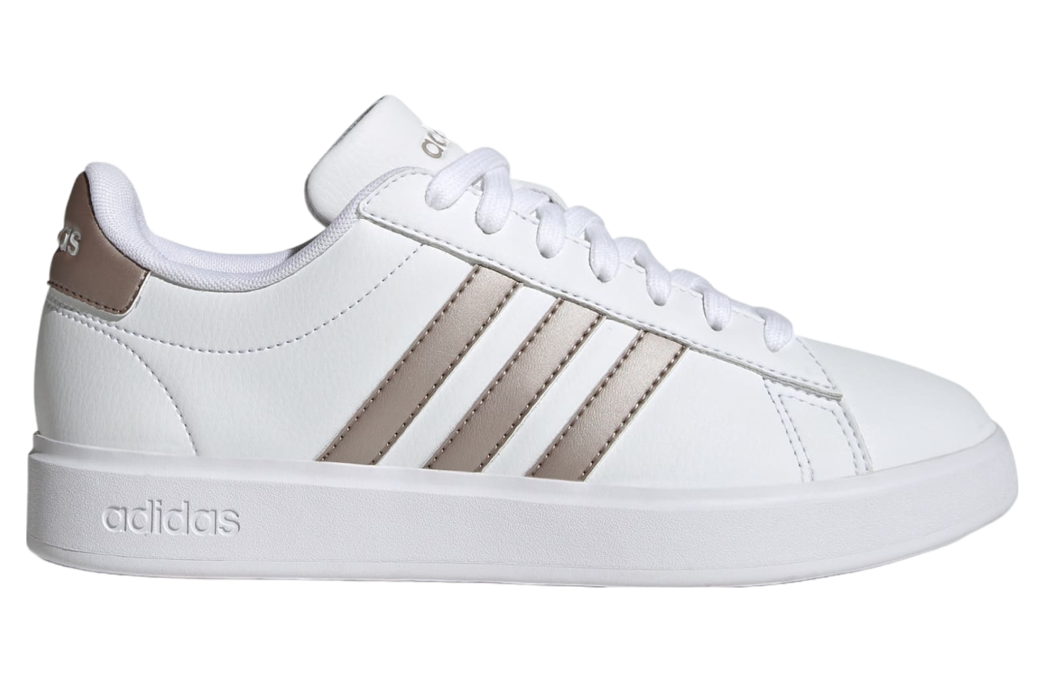 Adidas grand court platinum online