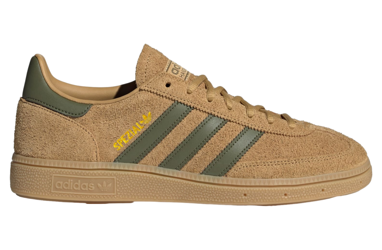 Adidas Handball Spezial Golden Beige / Focus Olive - Aug Adidas Handball Spezial Golden Beige / Focus Olive - Aug