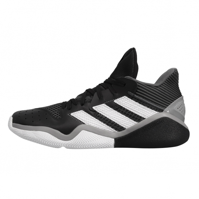 adidas Harden Stepback Core Black Grey Six Footwear White EF9893 ...