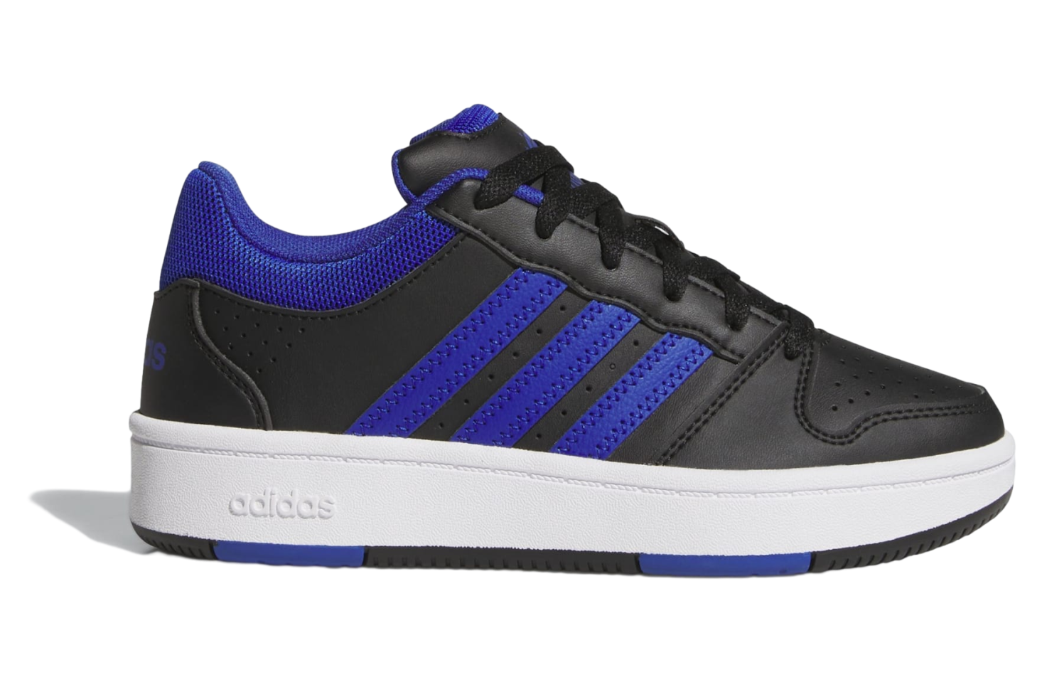 Adidas Hoops Classic J GS Core Black / Semi Lucid Blue